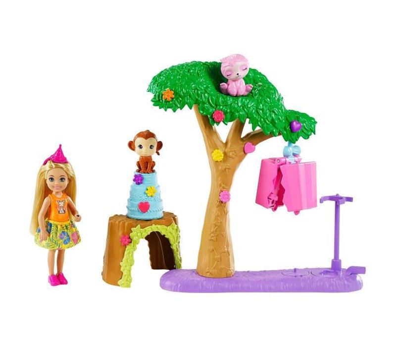 Poupée Coffret Chelsea Et Sa Piñata