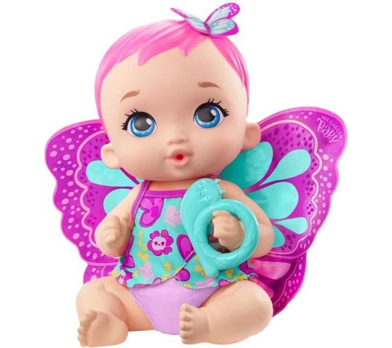 My Garden Baby Bébé Papillon Rose Boit Et Fait Pipi 30 Cm