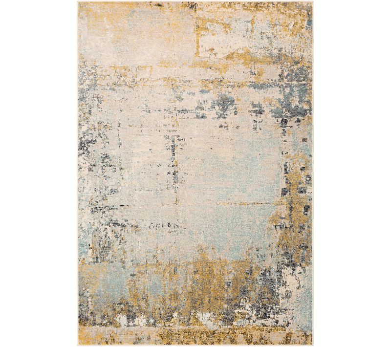 Tapis Abstrait Moderne Multicolore/jaune 160x220 Cm Bellatrix