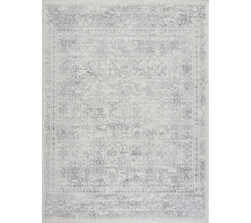 Tapis Vintage Oriental Ivoire/gris 160x215 Cm Vicky