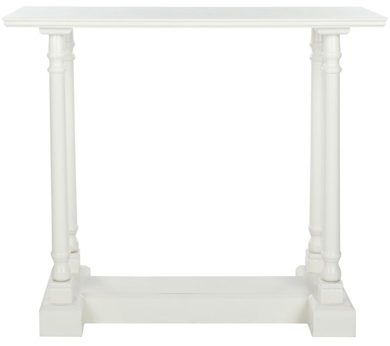 Consoles Elvia Blanc Bois De Pin 96 X 40 X 81 Cm