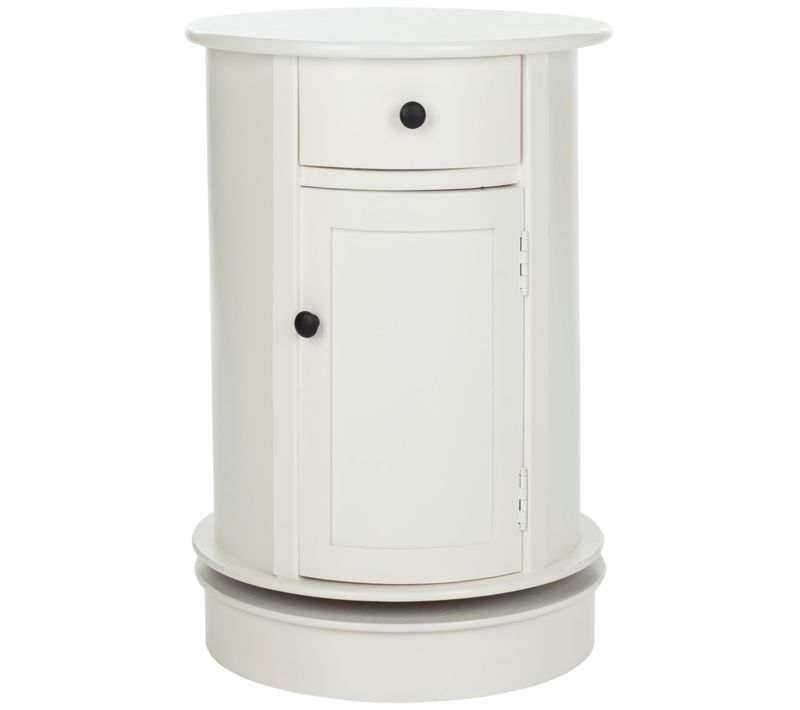 Tiroirs Antonina Blanc Bois De Pin 45 X 45 X 66 Cm