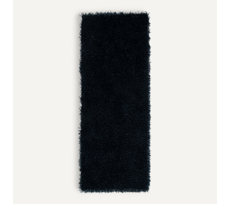 Tapis Nouvelle-orléans Shag 61 X 91 Cm Shag Mara Noir