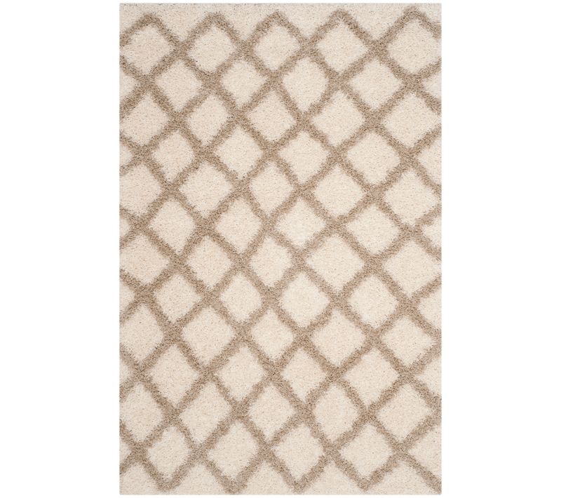 Tapis Dallas Shag 183 X 274 Cm Shag Natalia Beige