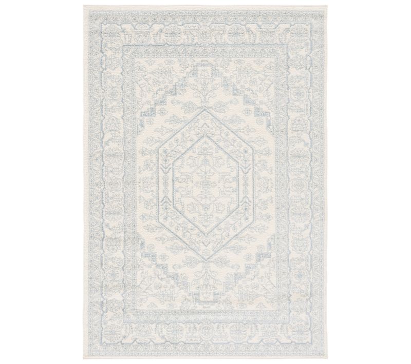 Tapis Adirondack 183 X 274 Cm Médaillon Arianwen Bleu