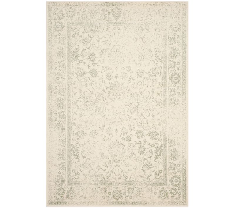 Tapis Adirondack 122 X 183 Cm Vintage Patiné Lucinda Vert