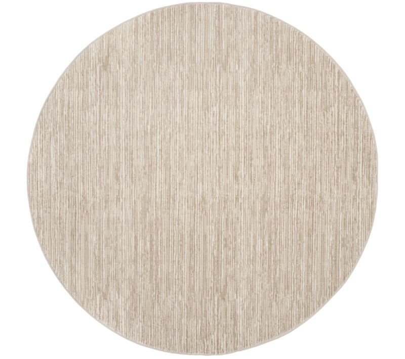 Tapis Vision 201 X 201 Cm Solide Et Tonale Valentine Beige