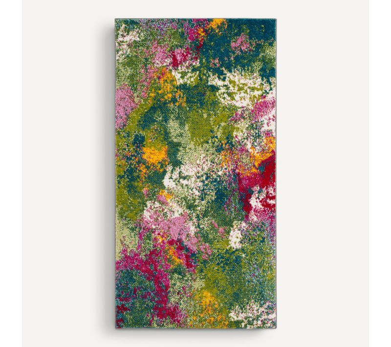 Tapis Aquarelle 122 X 183 Cm Abstrait Carly Rose