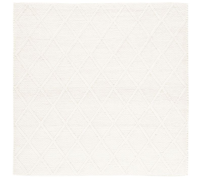 Tapis Natura 183 X 183 Cm Contemporain Bexley Ivoire / Ivoire