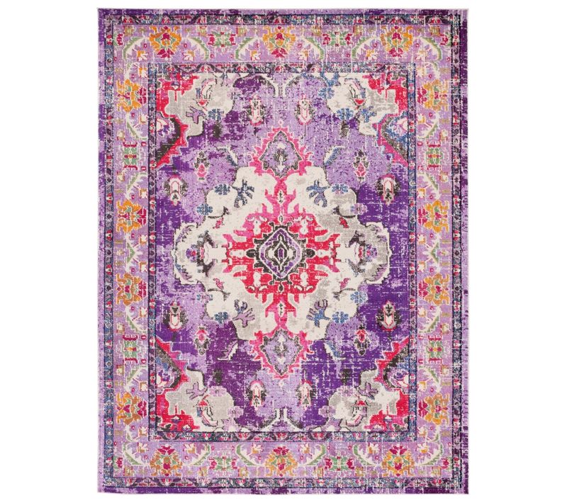 Tapis Monaco 235 X 305 Cm Bohème Chic Milà Violet / Fuchsia