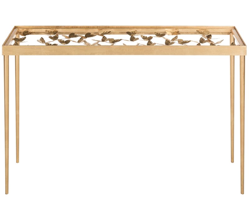 Console Vassie Or Fer/verre 107 X 30 X 76