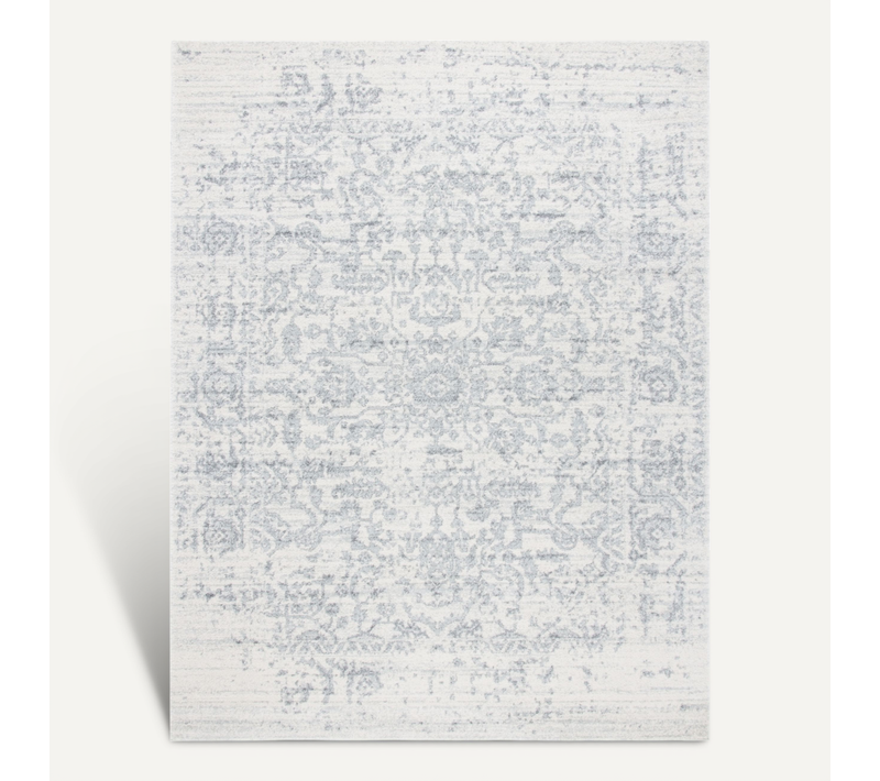 Tapis Madison 235 X 305 Cm Traditionnel Merryl Argent / Ivoire