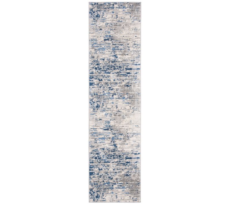 Tapis Jaspe 61 X 244 Cm Contemporain Jassi Bleu