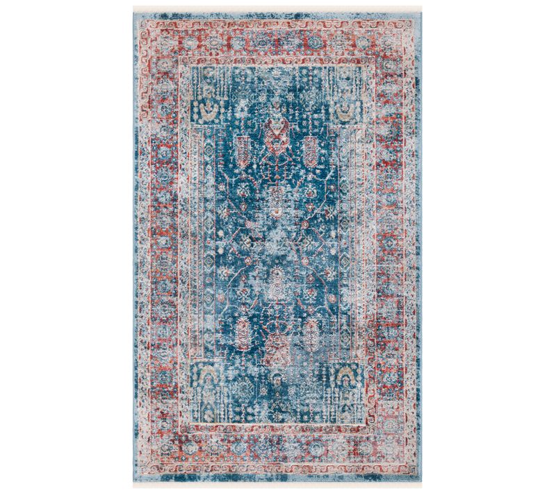Tapis Victoria 122 X 183 Cm Traditionnel Anaya Bleu