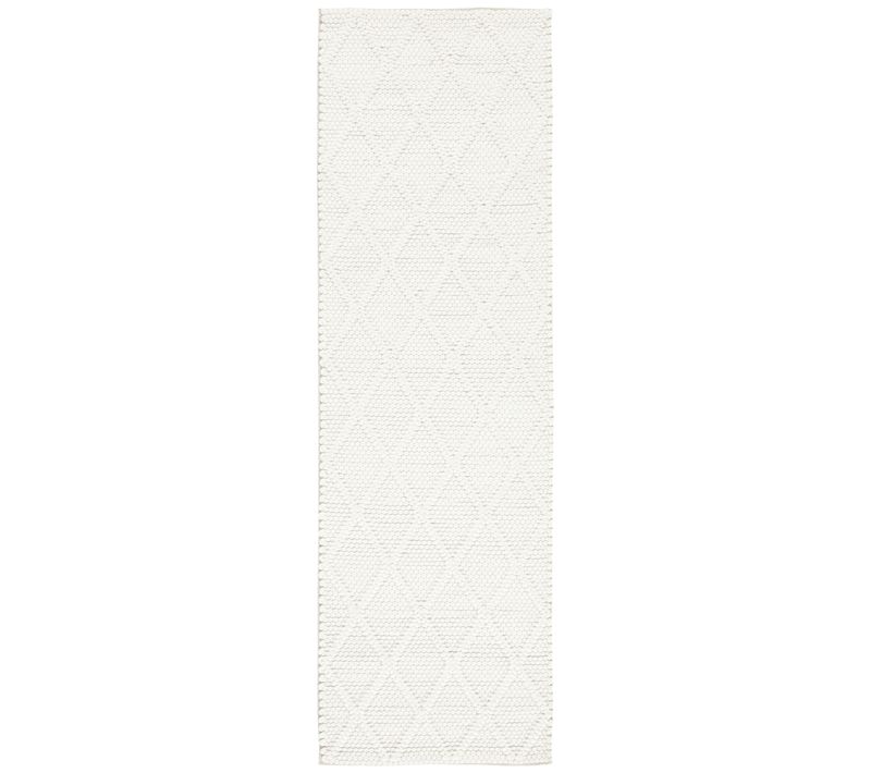 Tapis Natura 69 X 183 Cm Contemporain Bexley Ivoire / Ivoire