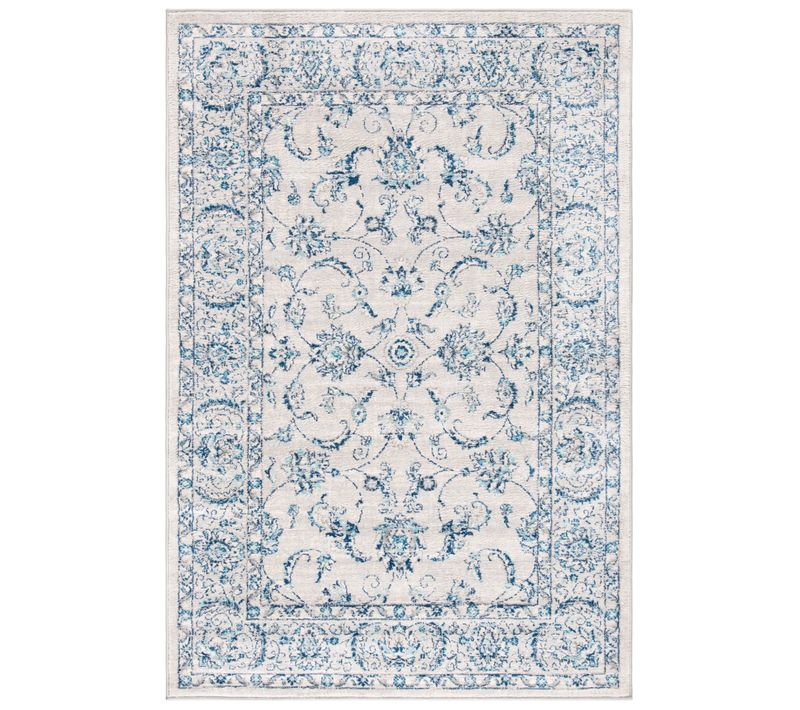 Tapis Brentwood 91 X 152 Cm De Transition Shelley Gris