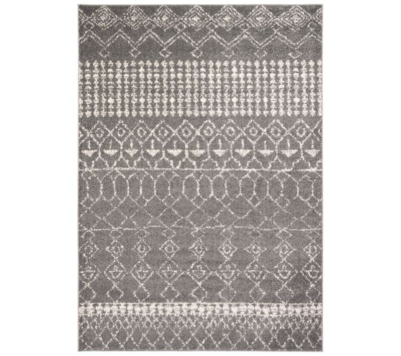 Tapis Tulum 183 X 274 Cm Bohémien Harmony Gris
