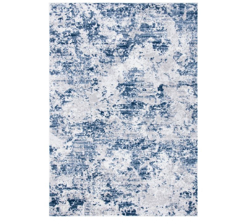 Tapis Amelia 122 X 183 Cm Contemporain Rhiannon Navy / Grey