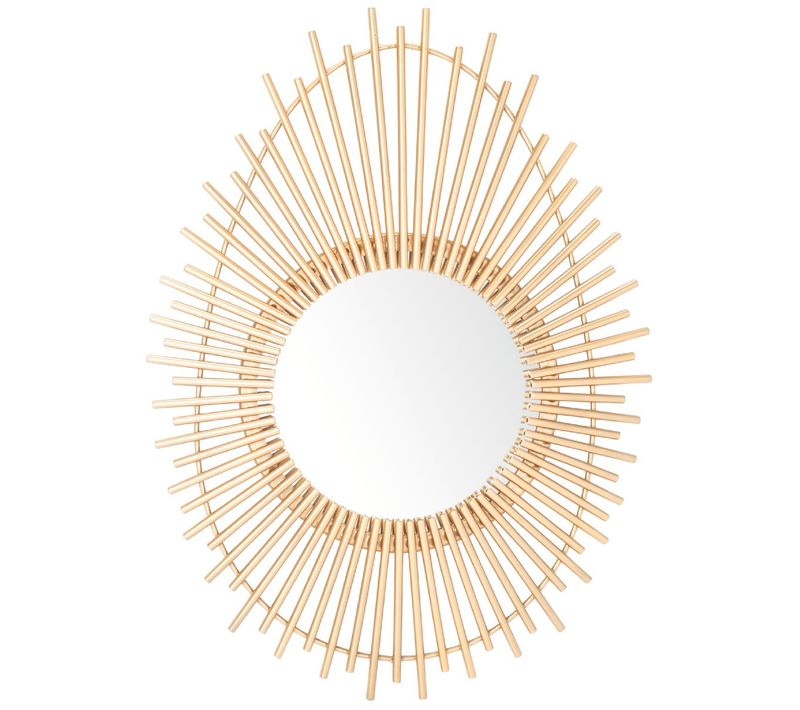 Miroir Elfreda Or Fer/verre 46 X 4 X 64 Cm