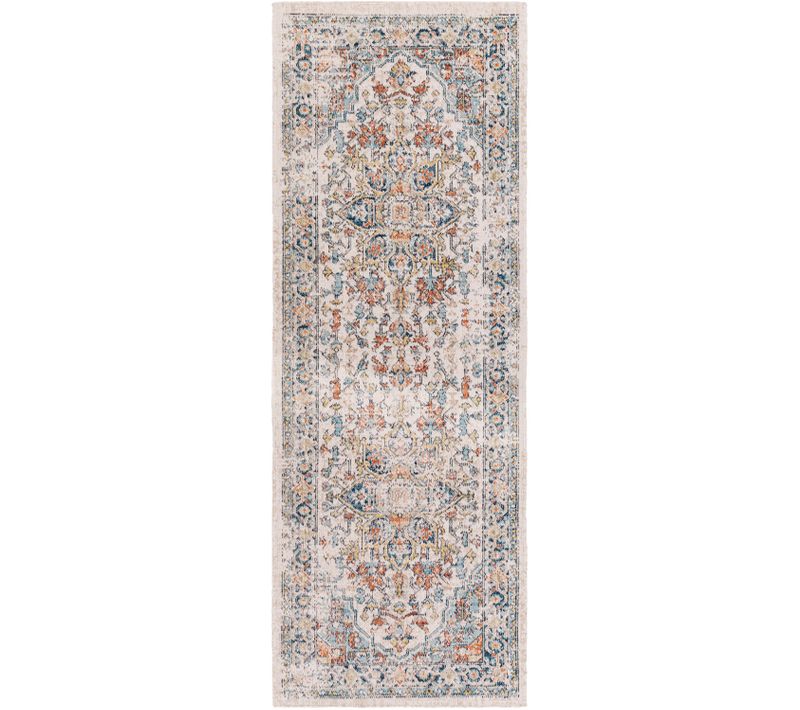 Tapis D'extérieur/intérieur Bleu/beige 80x220 Cm Selma