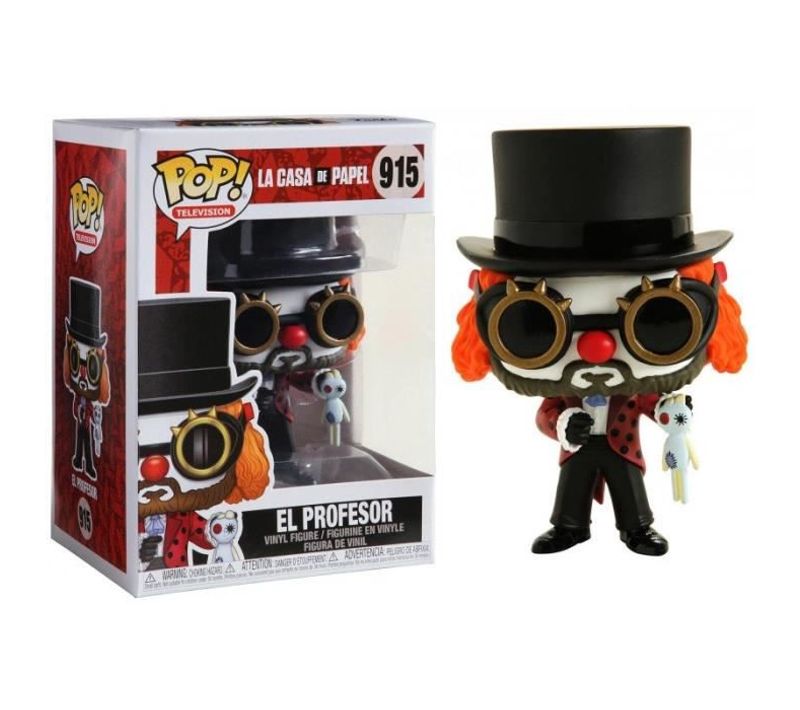Figurine Funko Pop! TV : La Casa De Papel - Professor O Clown