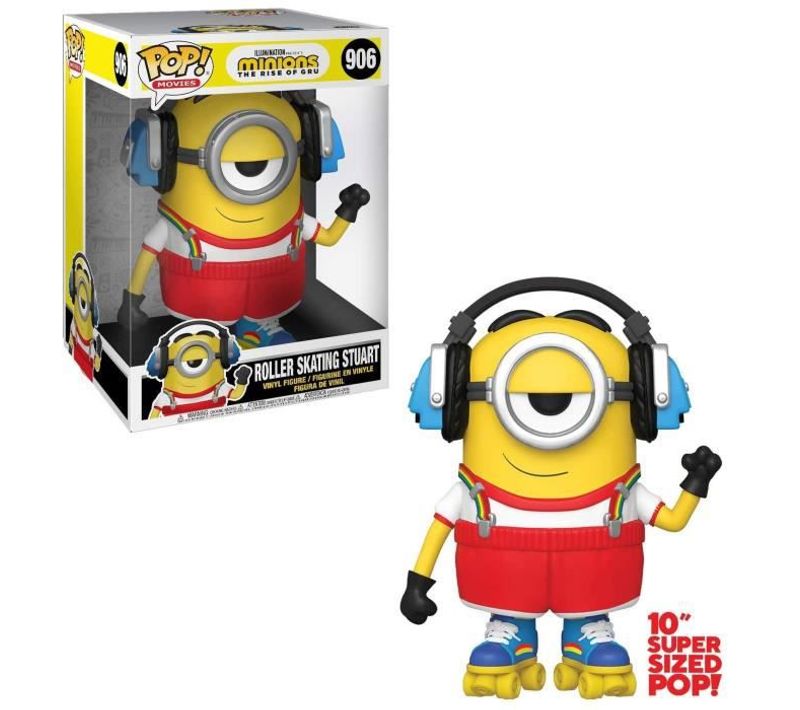 Figurine Funko Pop! Movies : Minions 2- Roller Skating Stuart