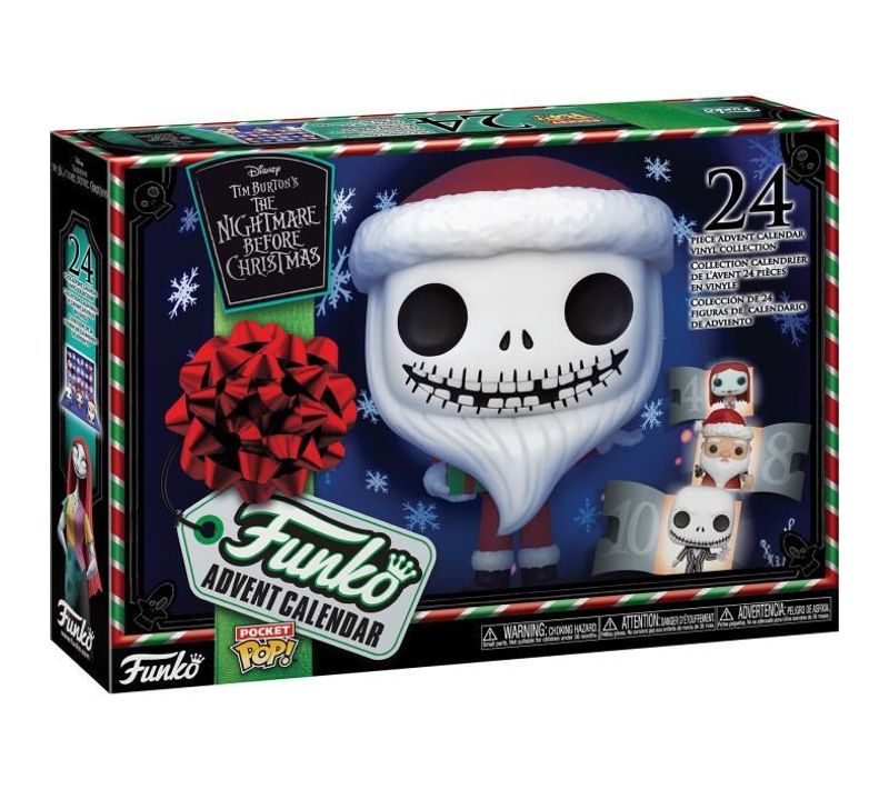 Calendrier De L'avent 2021 - Funko - L'étrange Noël De Monsieur Jack