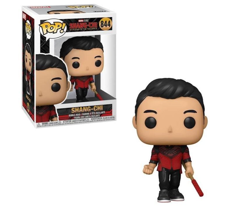 Figurine Funko Pop! Marvel : Shang-chi - Shang-chi Avec Bâton
