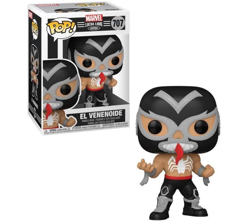 Figurine Pop! Marvel Lucha Libre Edition : El Venenoide