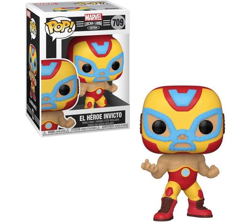Figurine Pop! Marvel Luchadores Iron Man