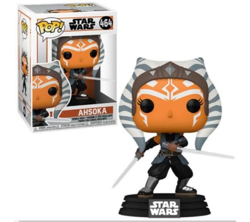 Figurine Pop! Star Wars: Mandalorian - Ahsoka W/ Sabers