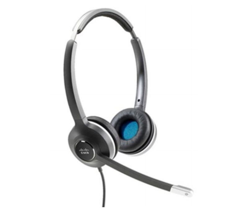 Casque Micro Filaire 532 Noir, Gris