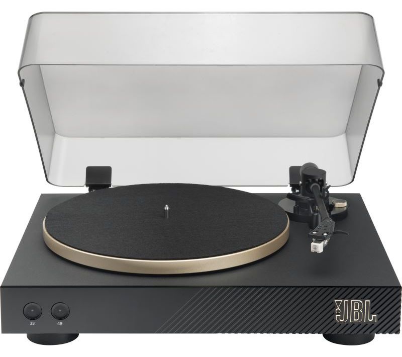 Platine Vinyle Tourne-Disque Spinner Noir/Or