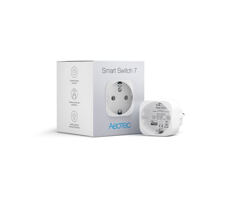 Prise Connectée Z-wave Avec Mesure De Consommation - Aeotec