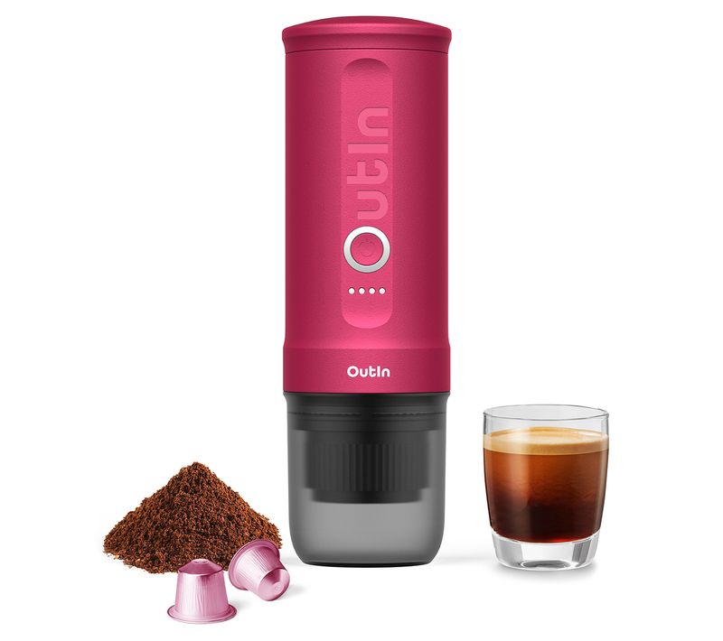 Machine à Expresso Portable Fuchsia Pink Otem-01-cr