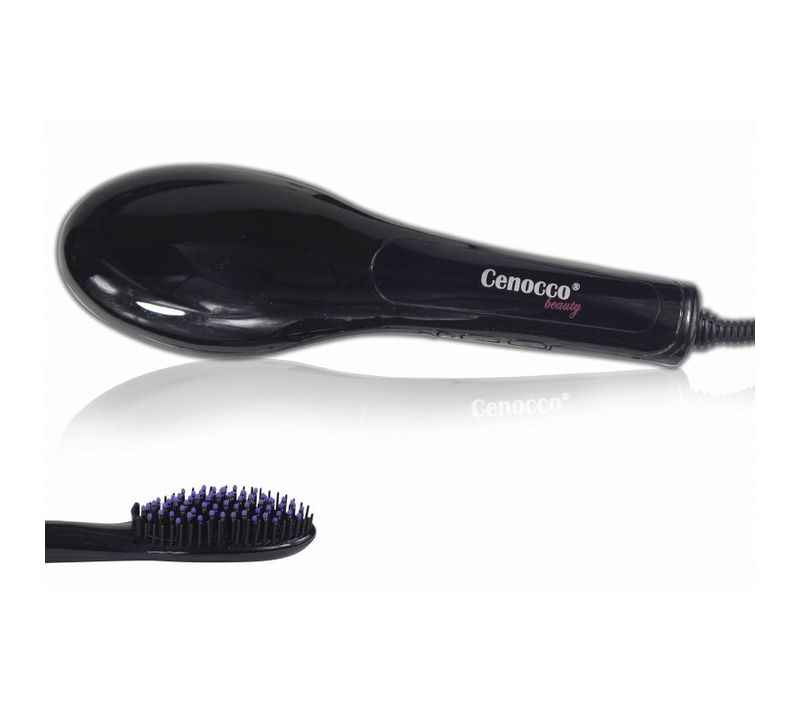 Brosse Chauffante Lissante Noir Cennoco Cc9011-noir
