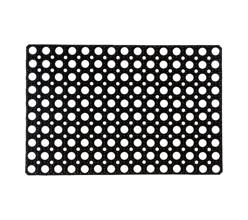 Paillasson 40x60 RUBBER Noir