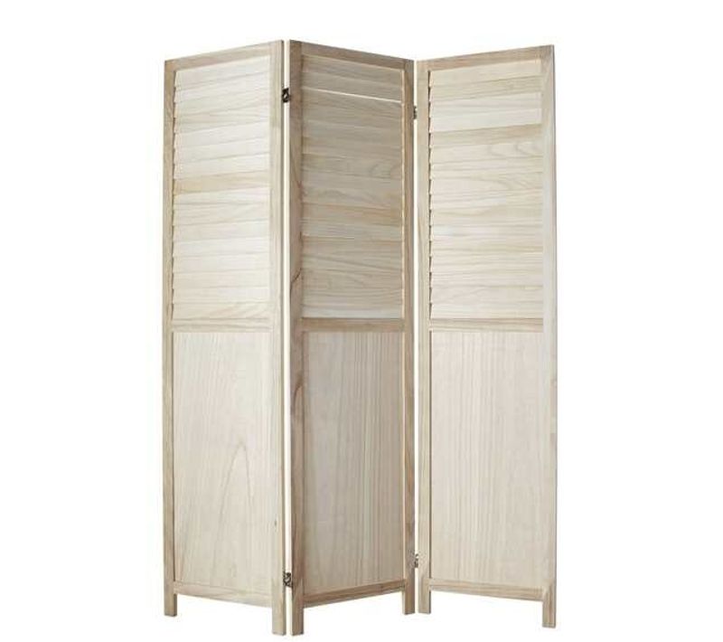 Paravent 120x170 WOODY Naturel