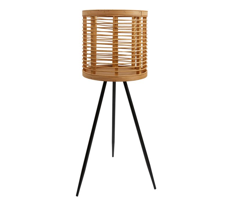 Cache pot pied H.59 cm LOUNA Naturel
