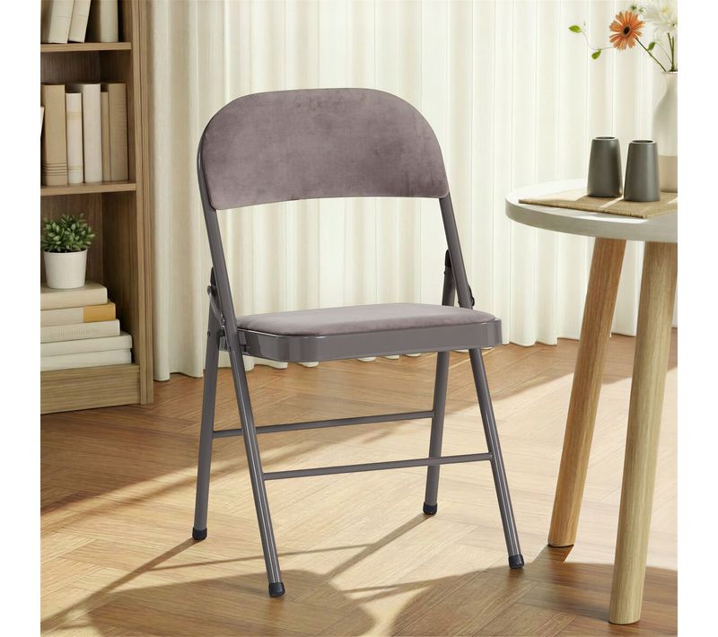 Chaise pliante SOREN gris