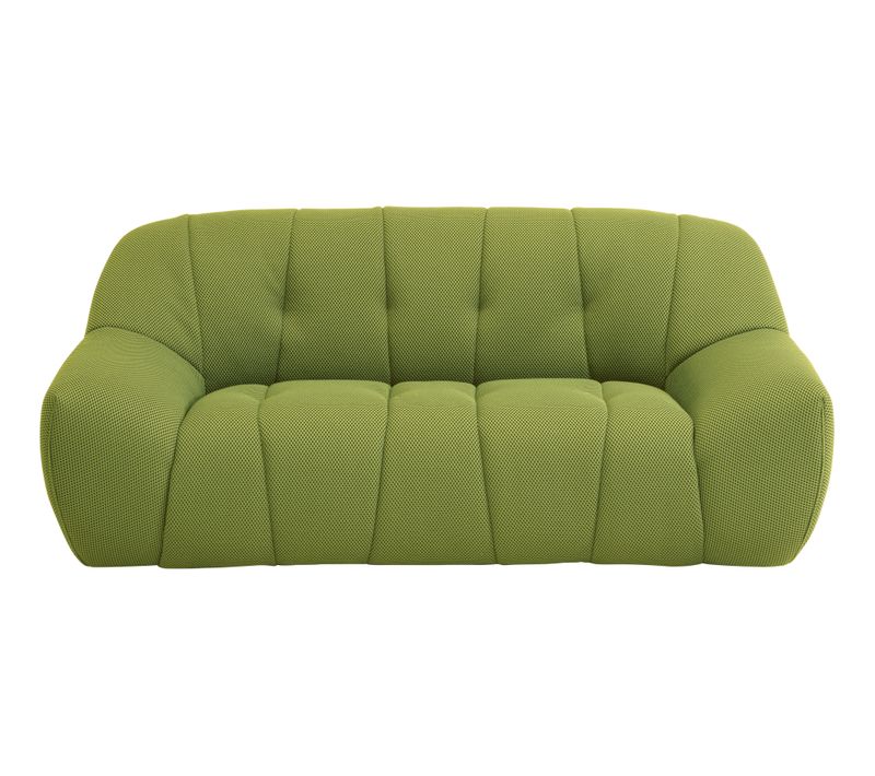 Canapé 2 places NOVA tissu GOLF green