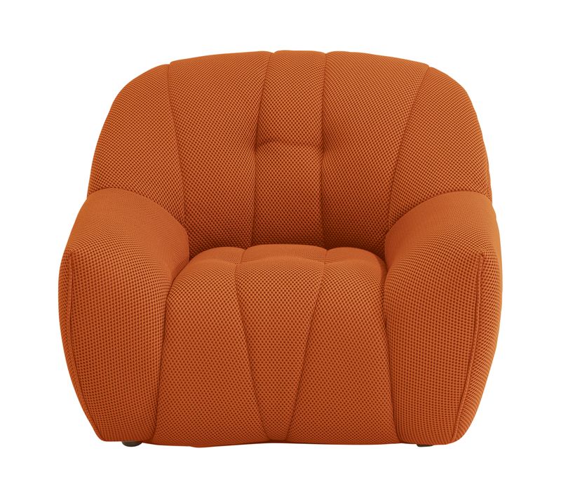 Fauteuil NOVA tissu golf orange