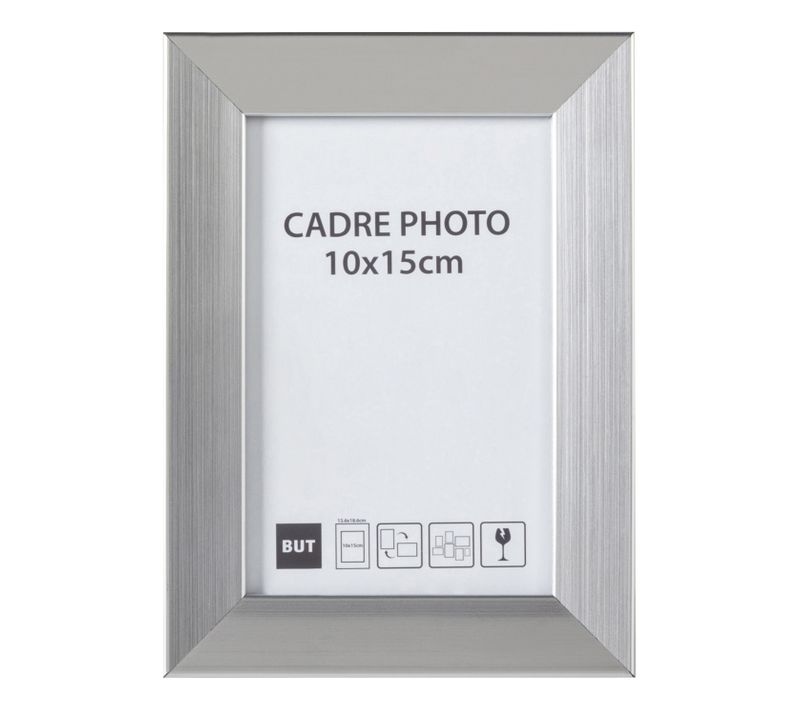 Cadre photo 10x15 cm  Argent