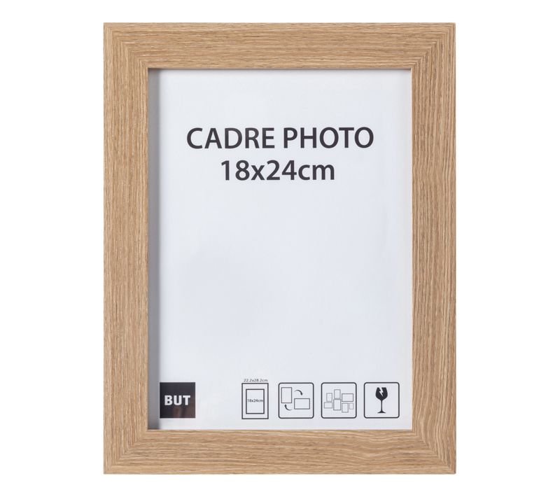 Cadre photo 18x24 cm  Chêne