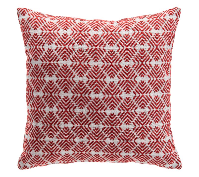 Coussin 40x40 cm TANIA Rouge