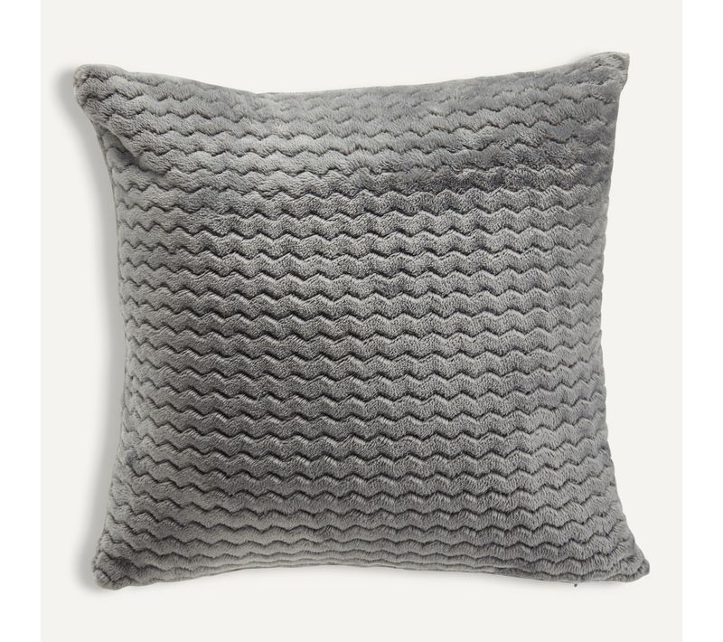 Coussin 40x40 cm ZIGGY Gris