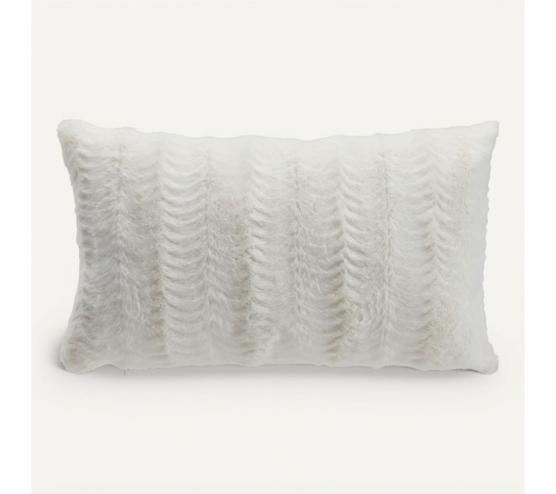 Coussin 30x50 cm ARTIC Blanc