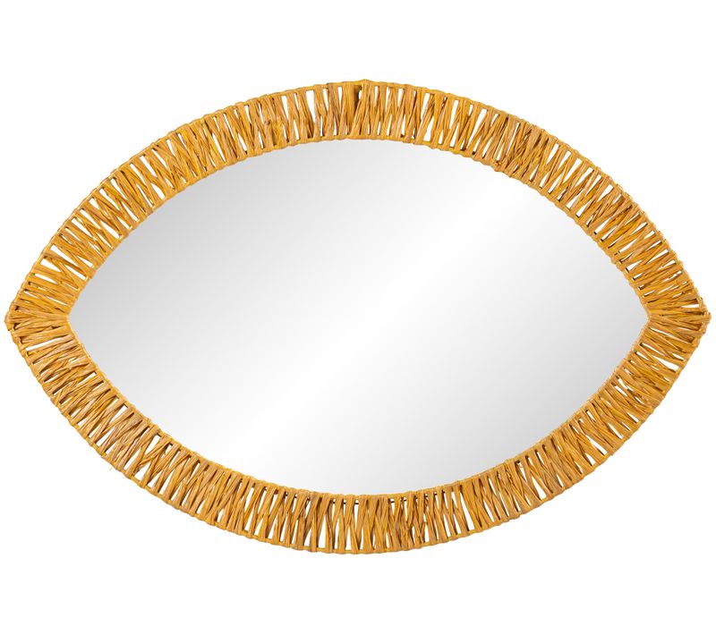 Miroir oval H. 40 cm URSULOLITA Cumin
