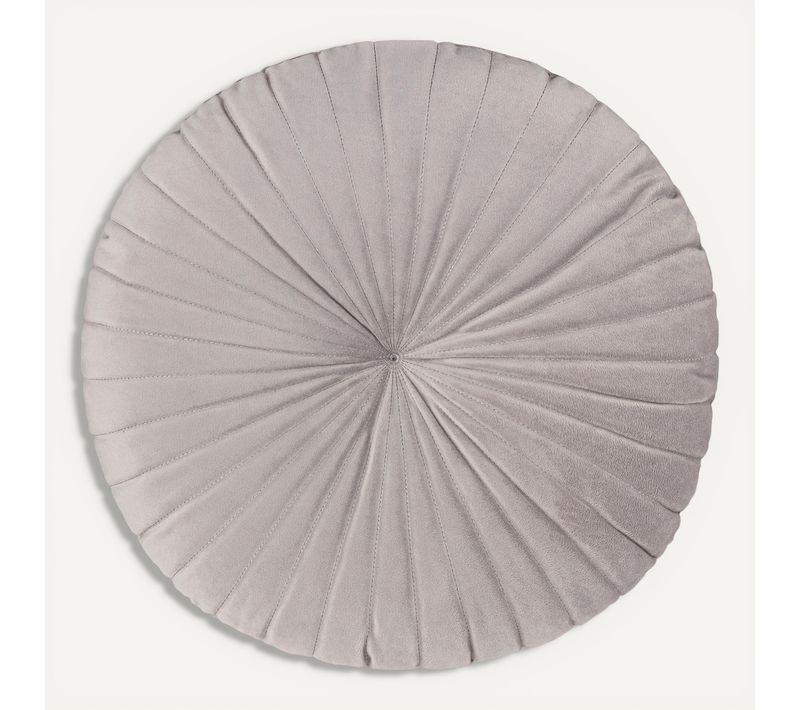 Coussin ø 40 cm TEDDY Gris