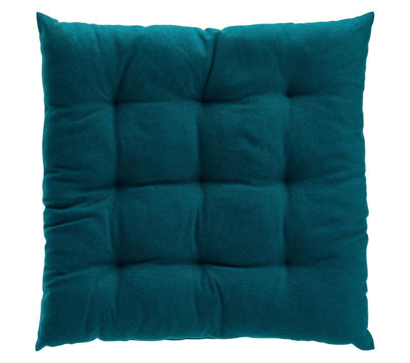 Galette de chaise 40x40 cm ZENITH Bleu